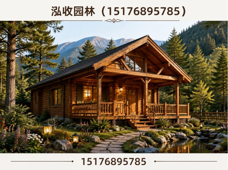 黑河防腐木凉亭展示图